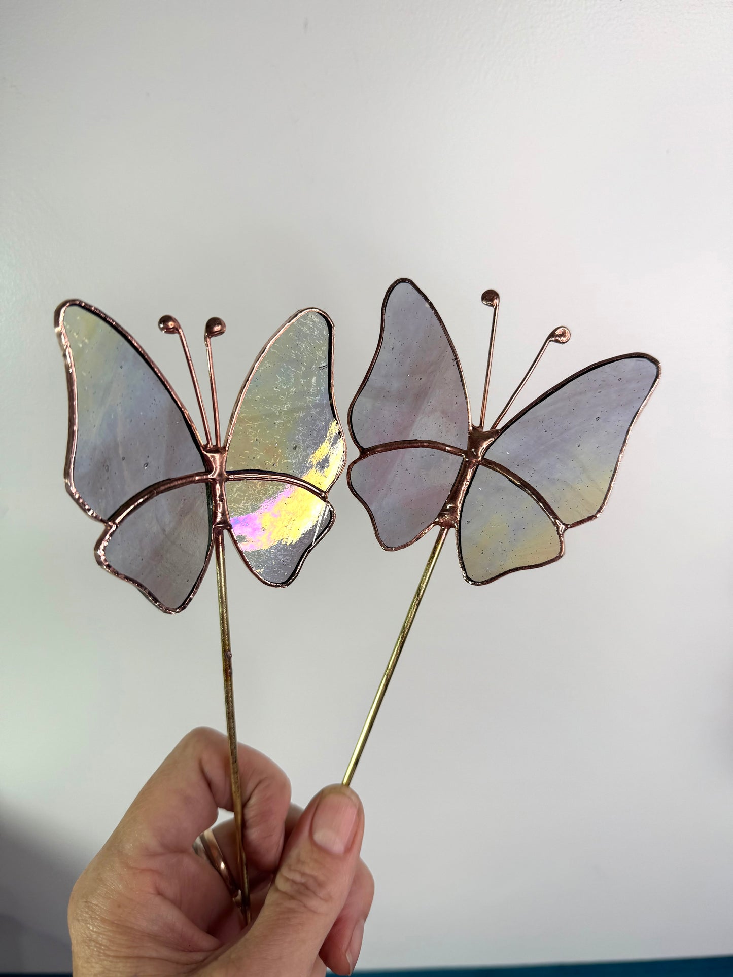 Stainedglass Iridised butterfly