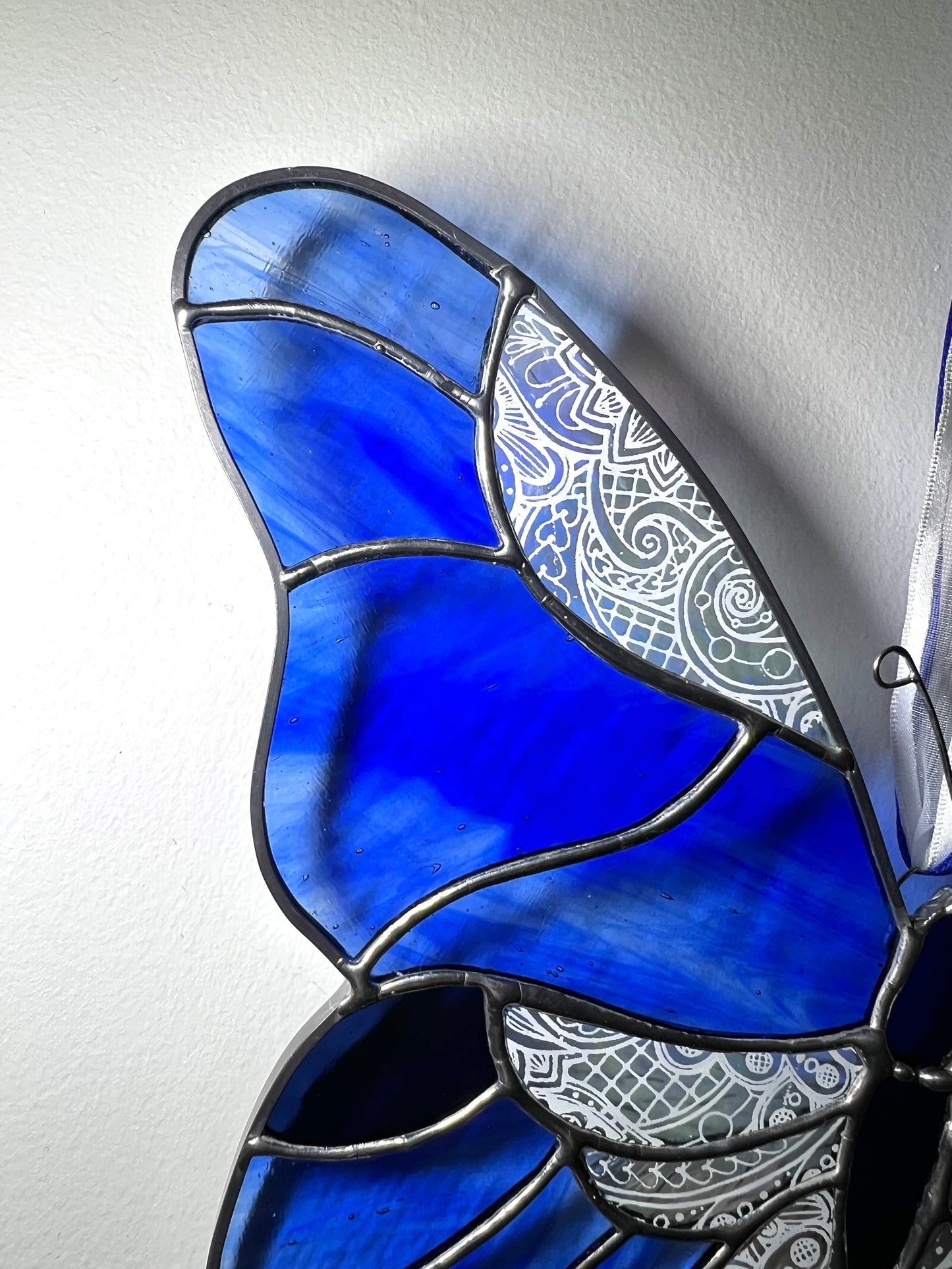 Handcrafted Stainedglass Butterfly Suncatcher - Butterfly Window Ornament & Home Decor