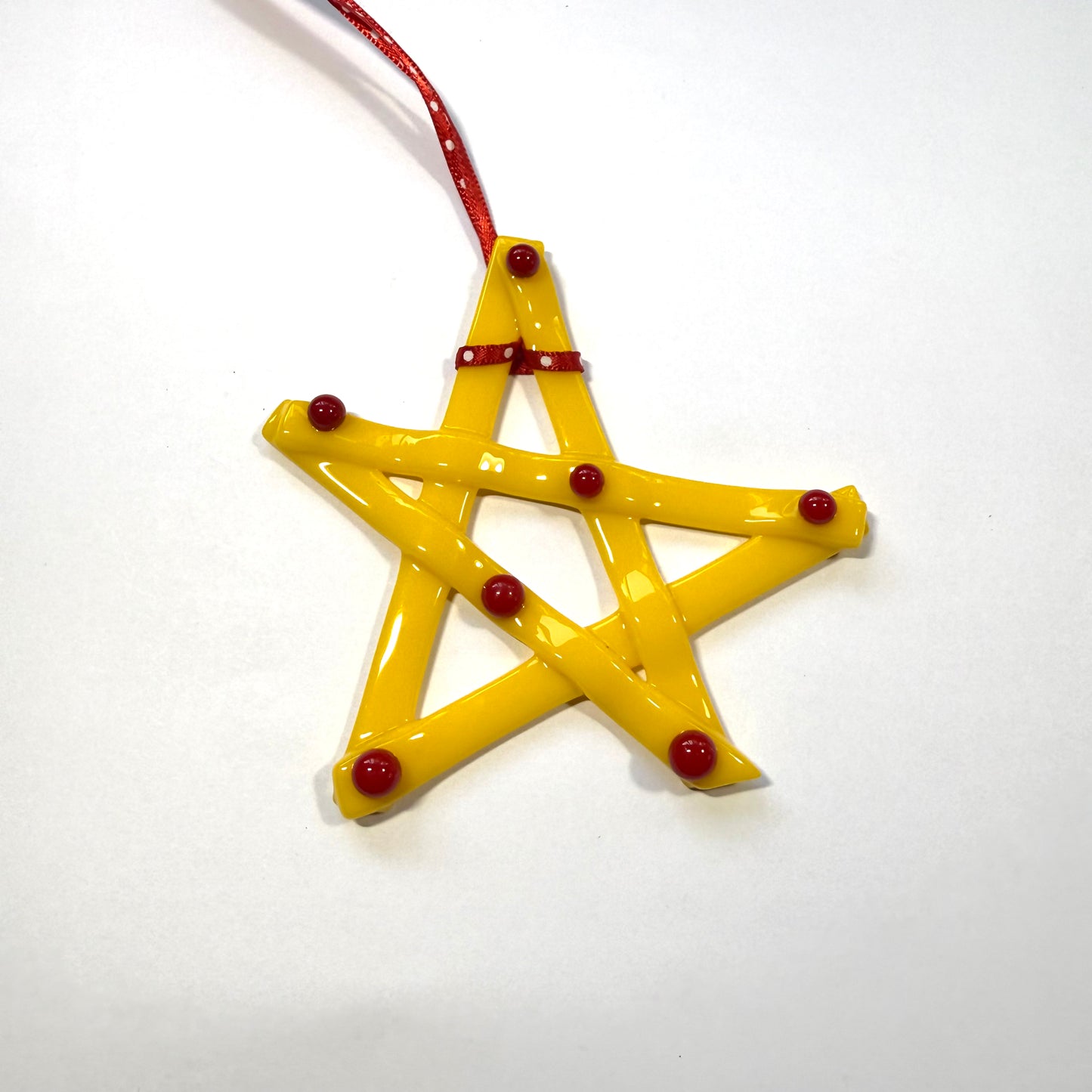 Yellow Christmas Stars