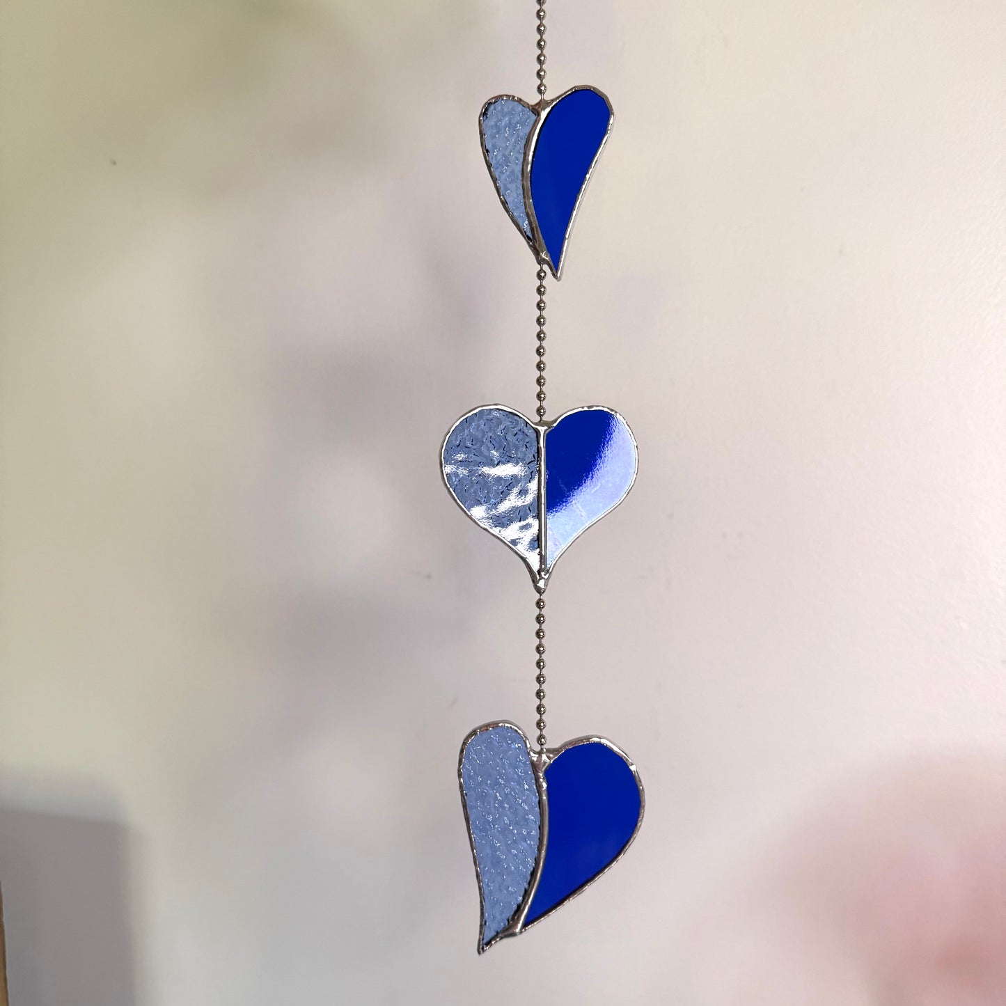 Stainedglass Hearts of Glass Suncatcher