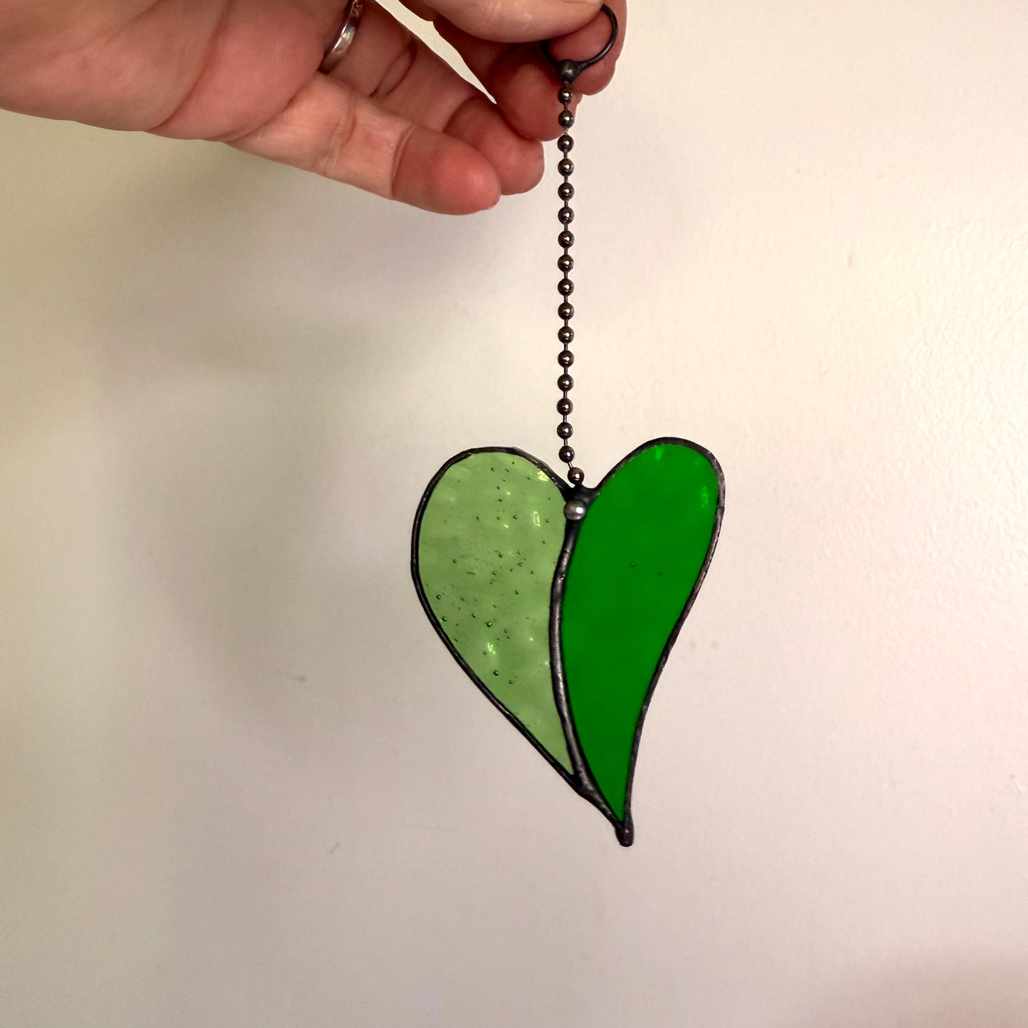 Stainedglass Hearts of Glass Suncatcher