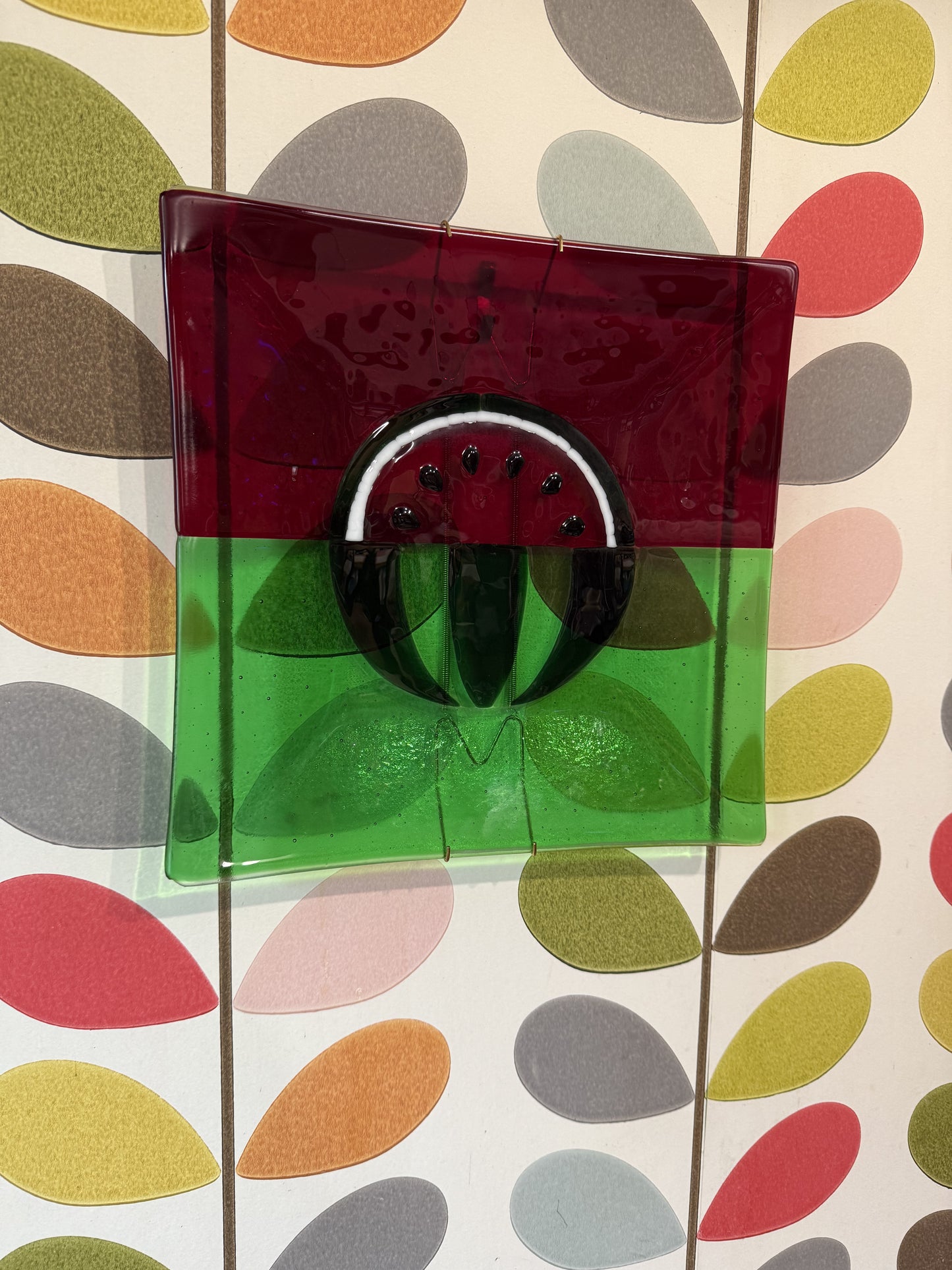 Watermelon Glass platter