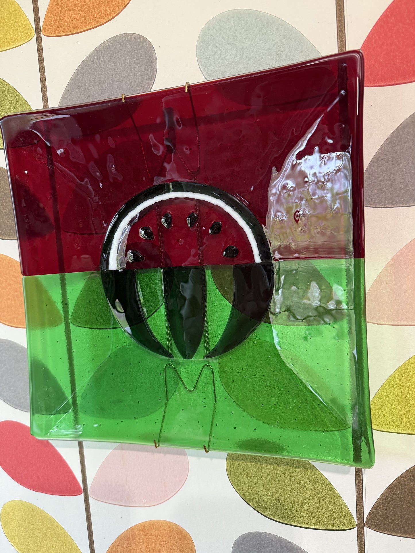 Watermelon Glass platter