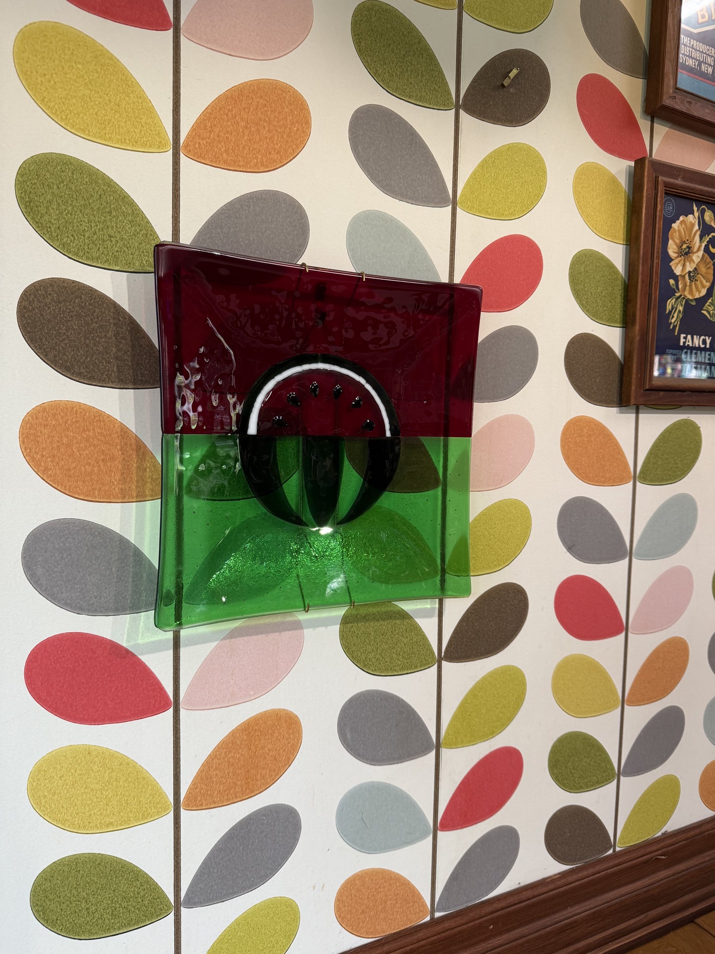 Watermelon Glass platter