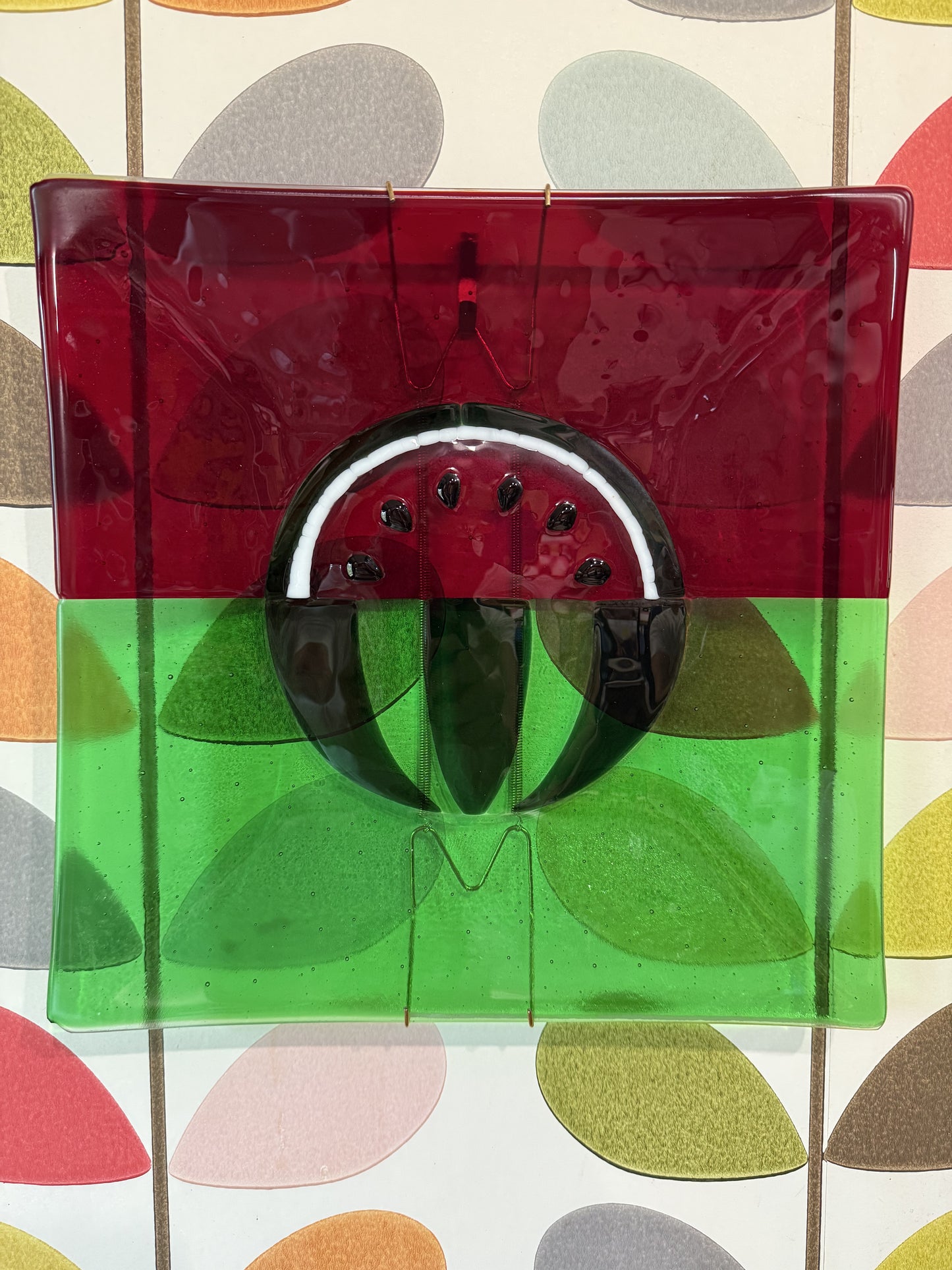 Watermelon Glass platter