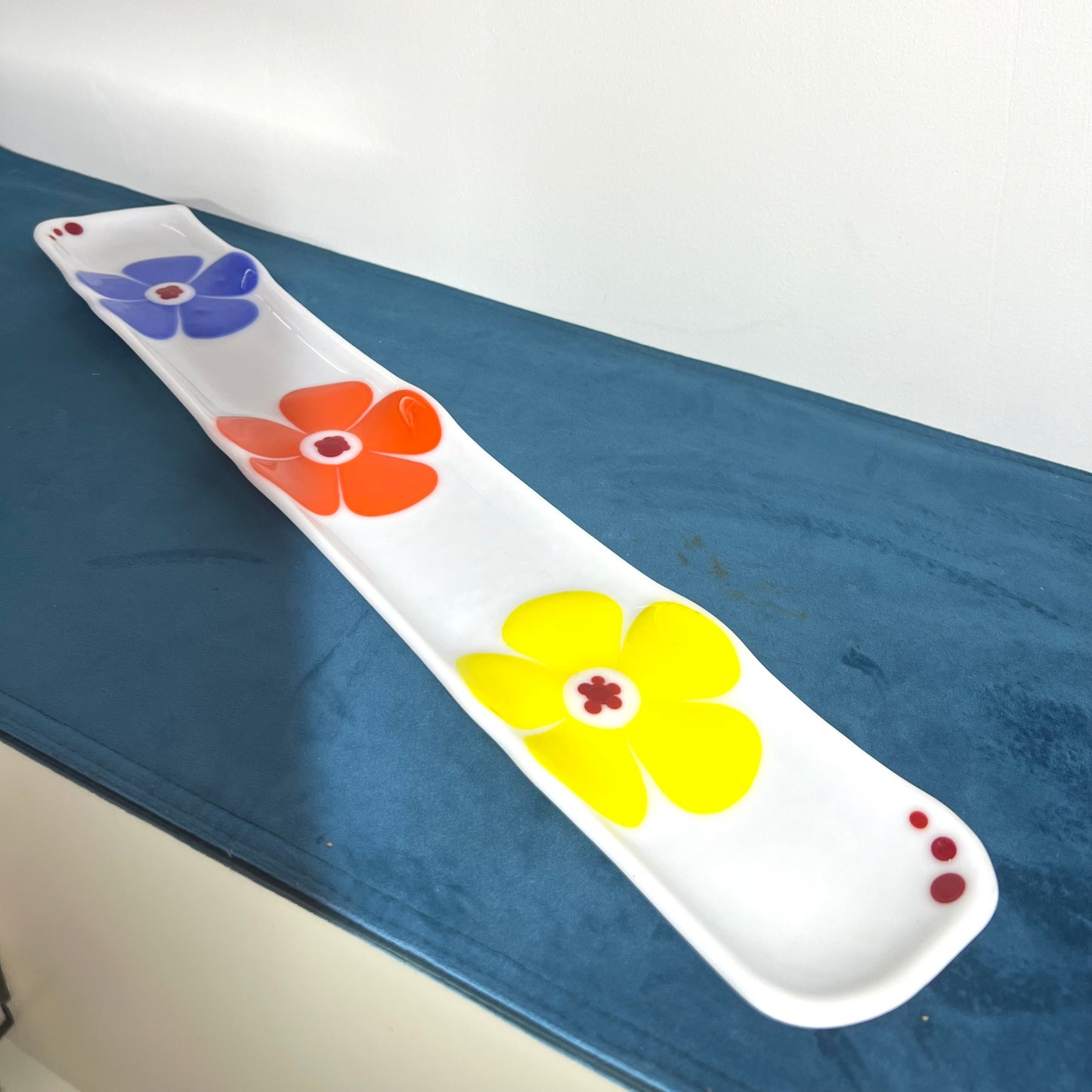 3 Flower Serving Platter