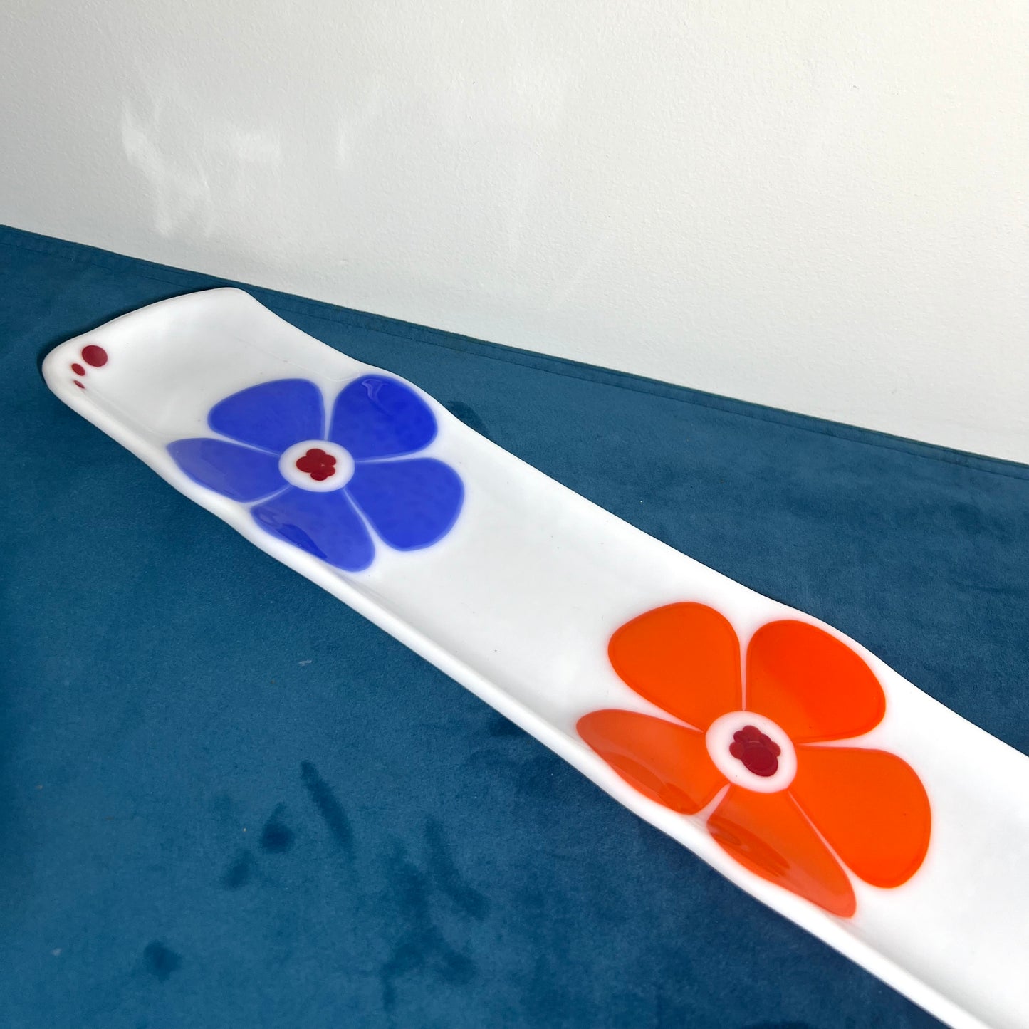 3 Flower Serving Platter