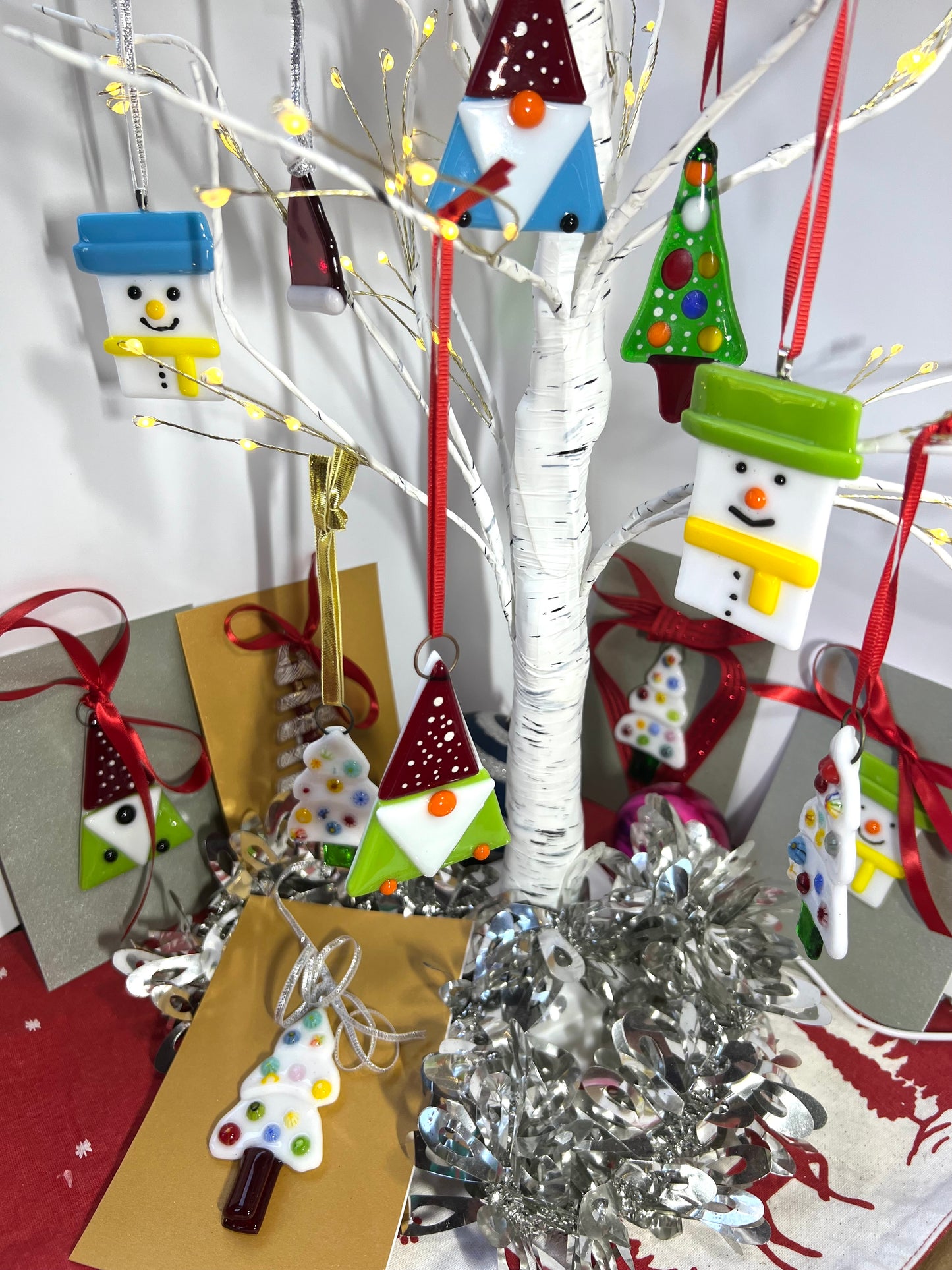 White Christmas Tree