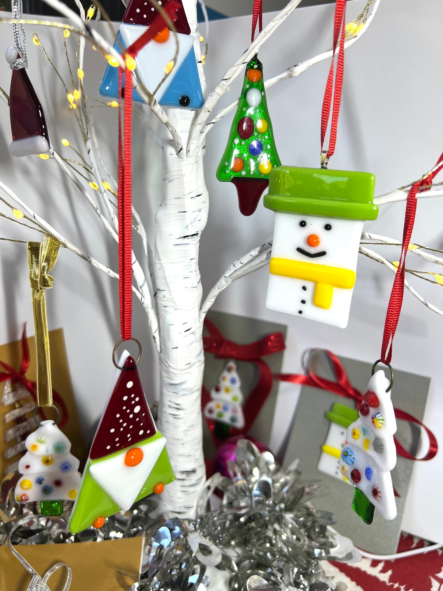White Christmas Tree