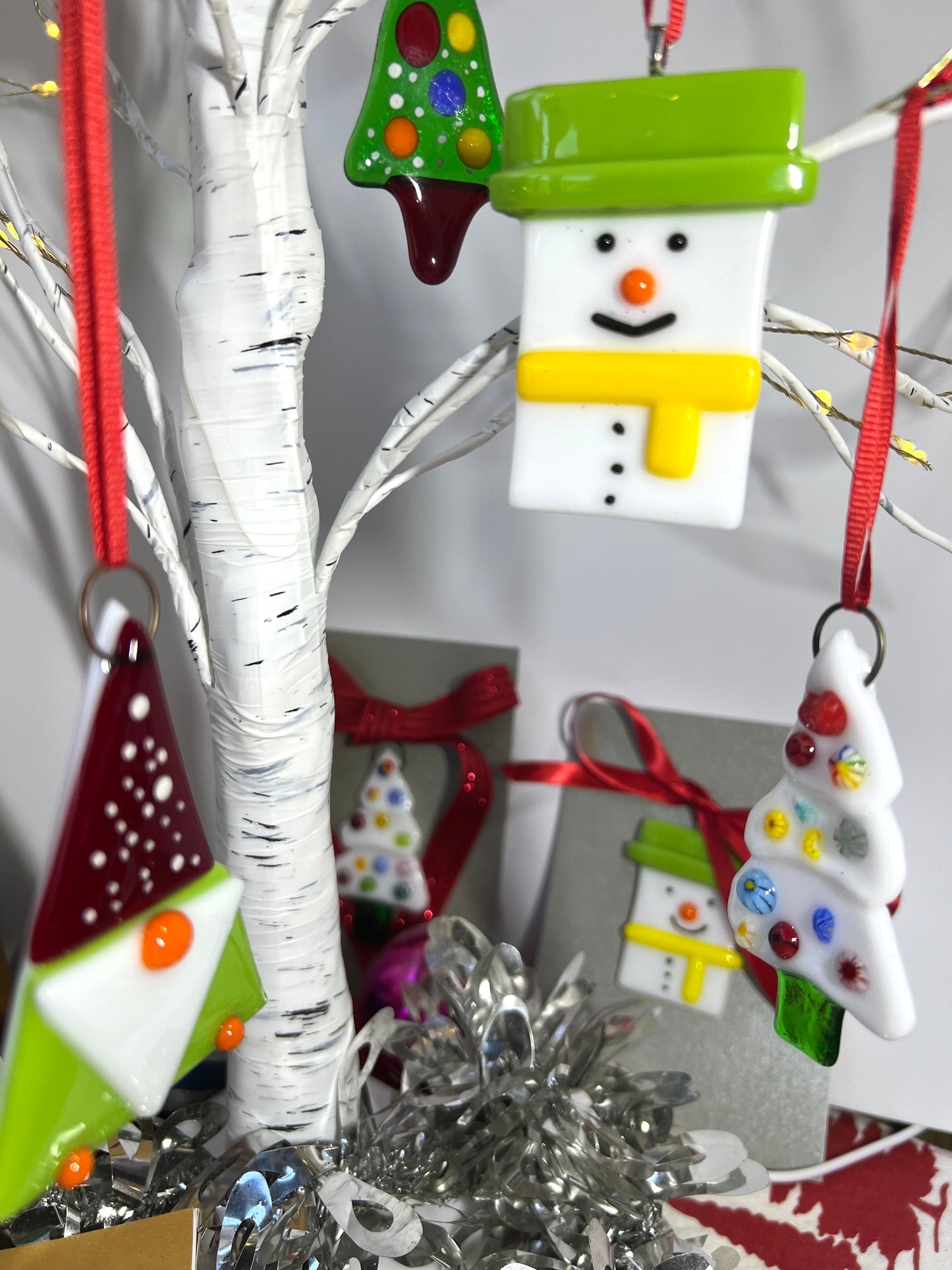 White Christmas Tree