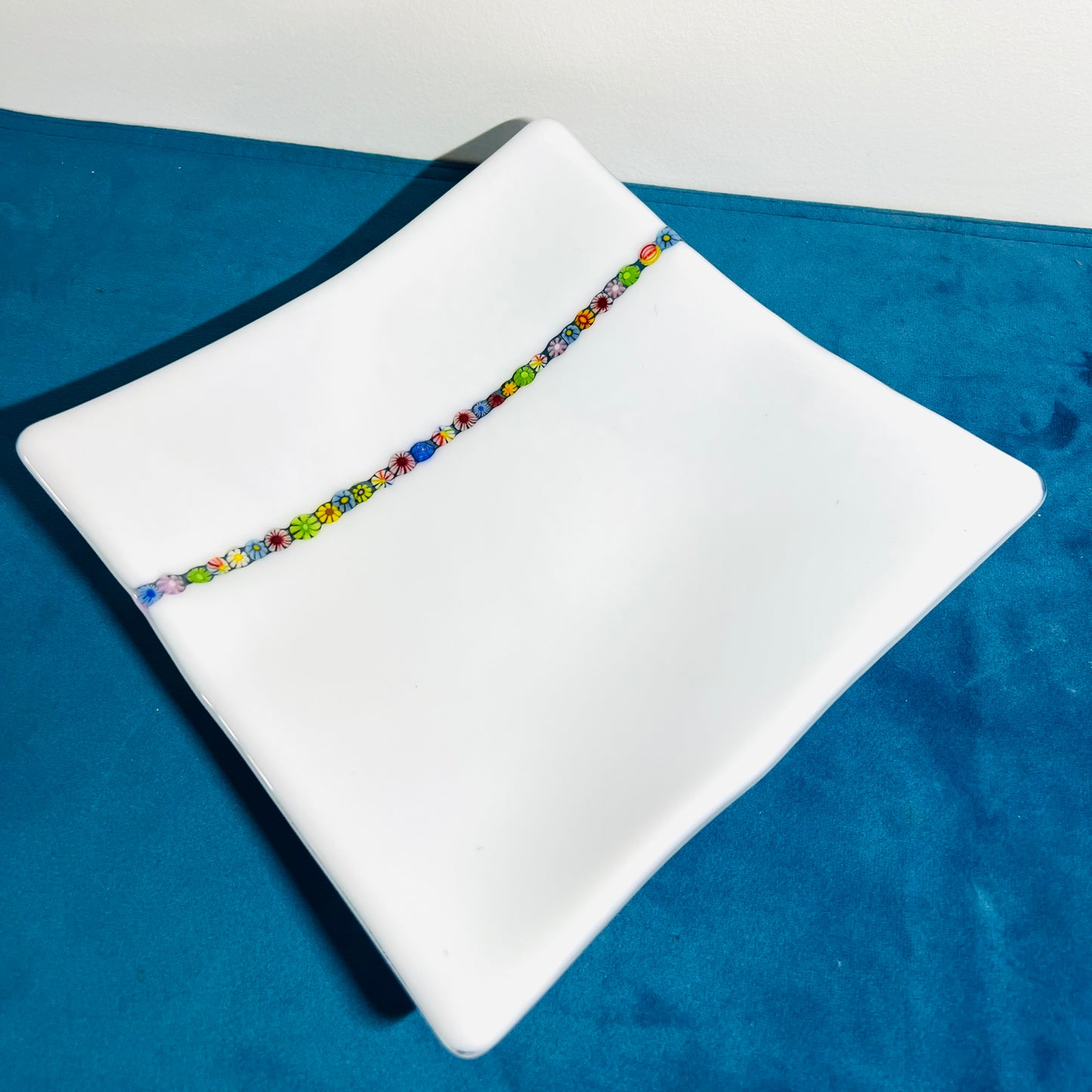 Millefiori Small square serving dish