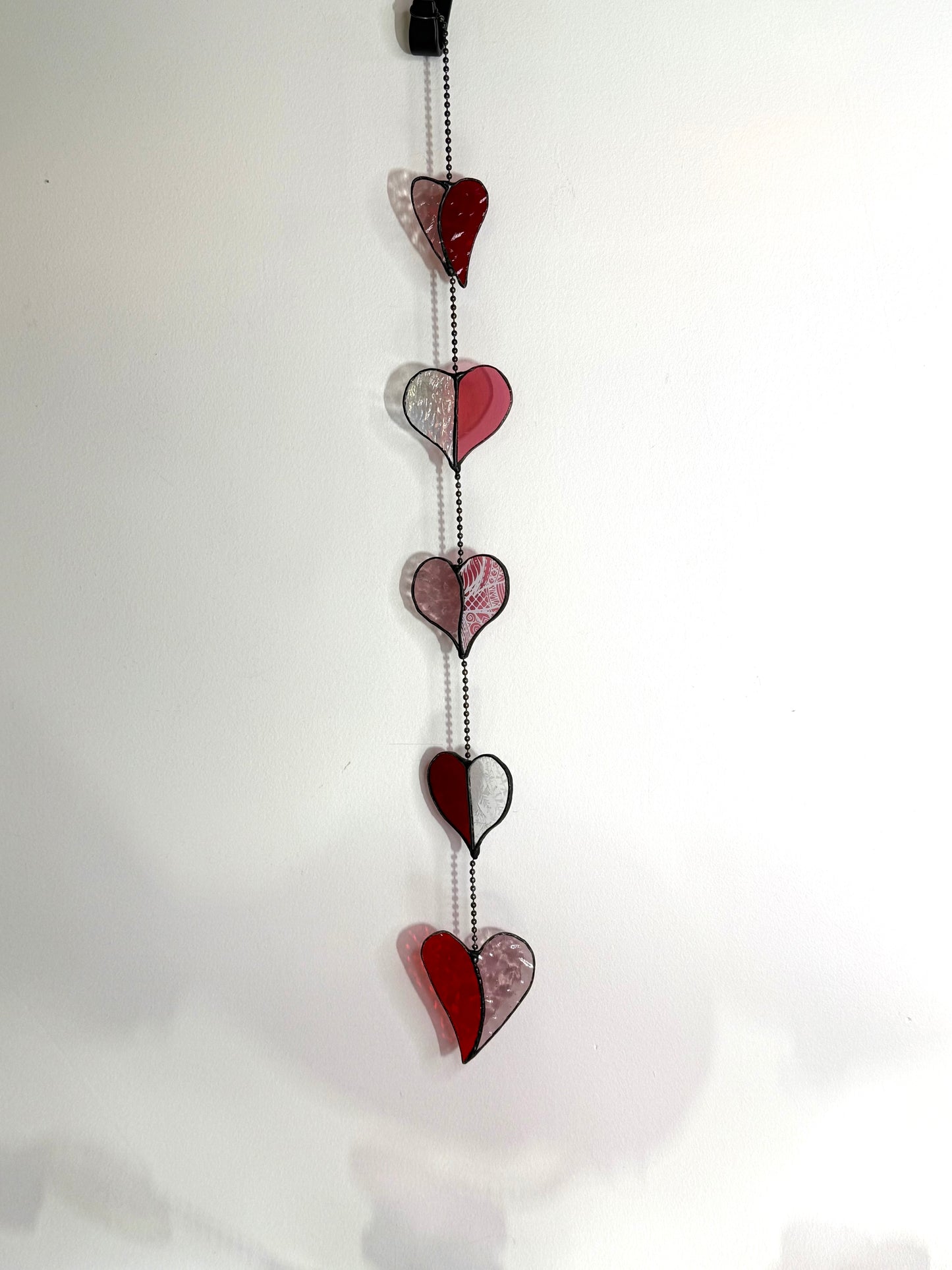 Stainedglass Hearts of Glass Suncatcher