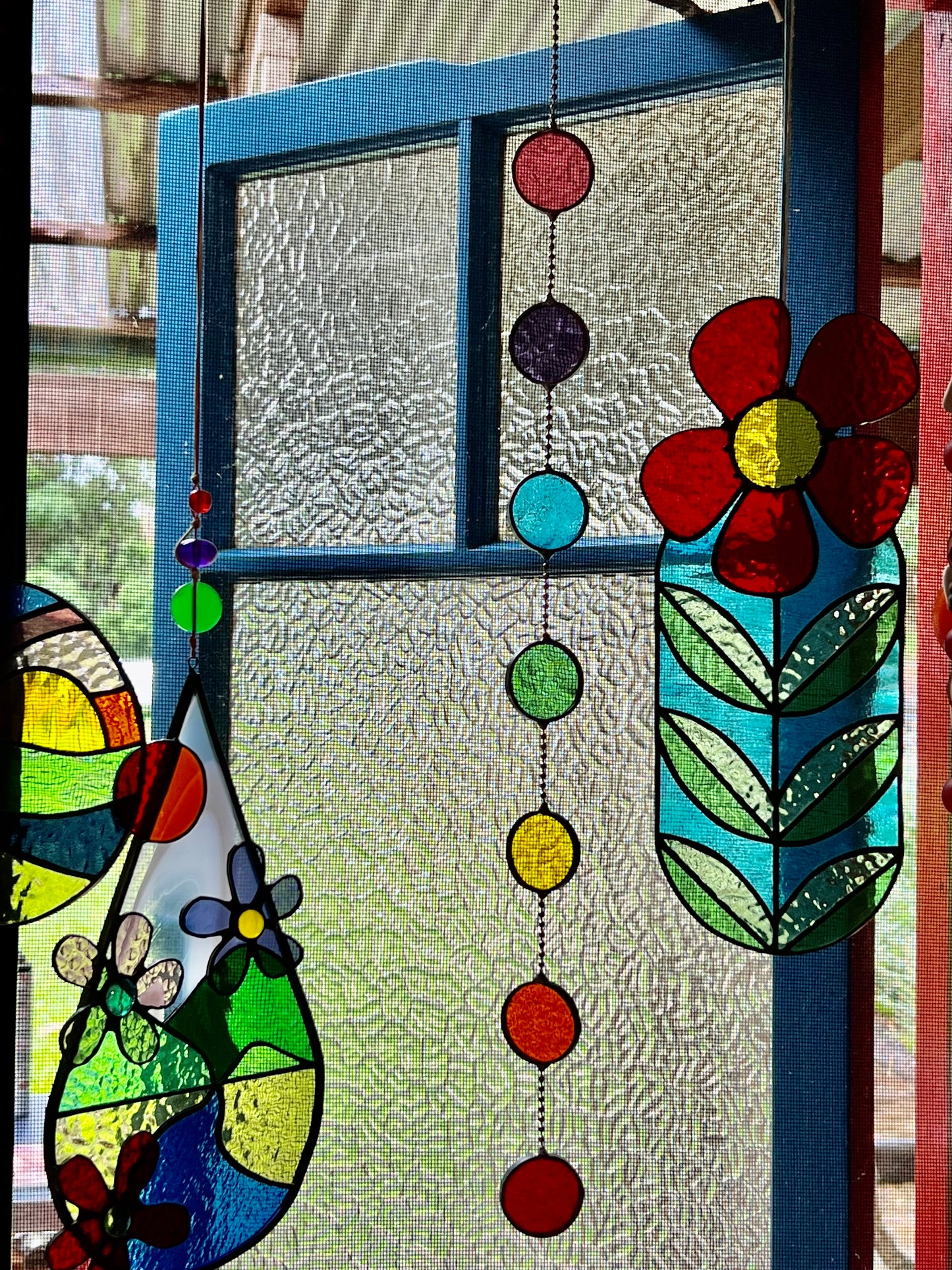 Stainedlgass Rainbow Suncatcher