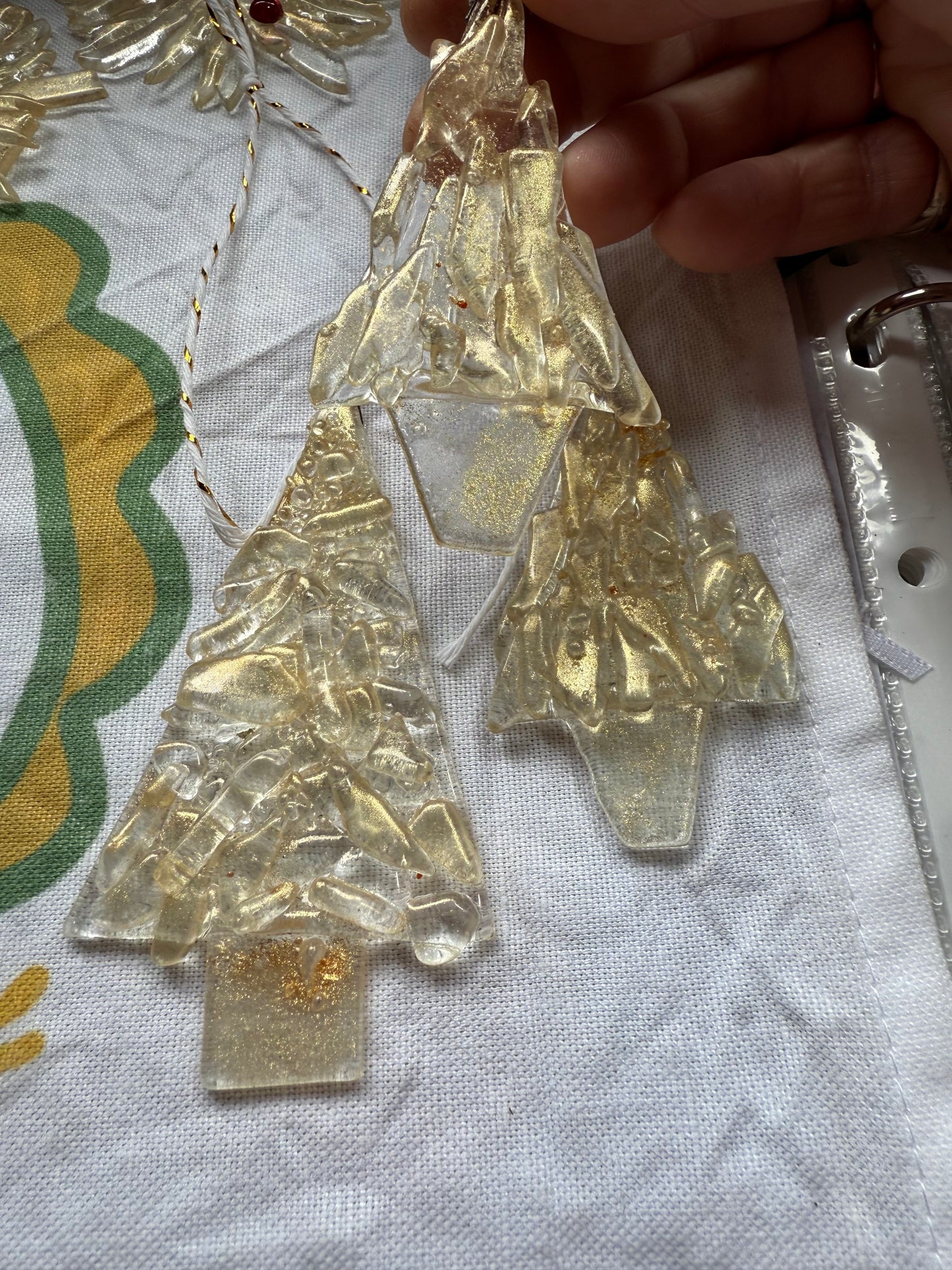 Gold Xmas trees