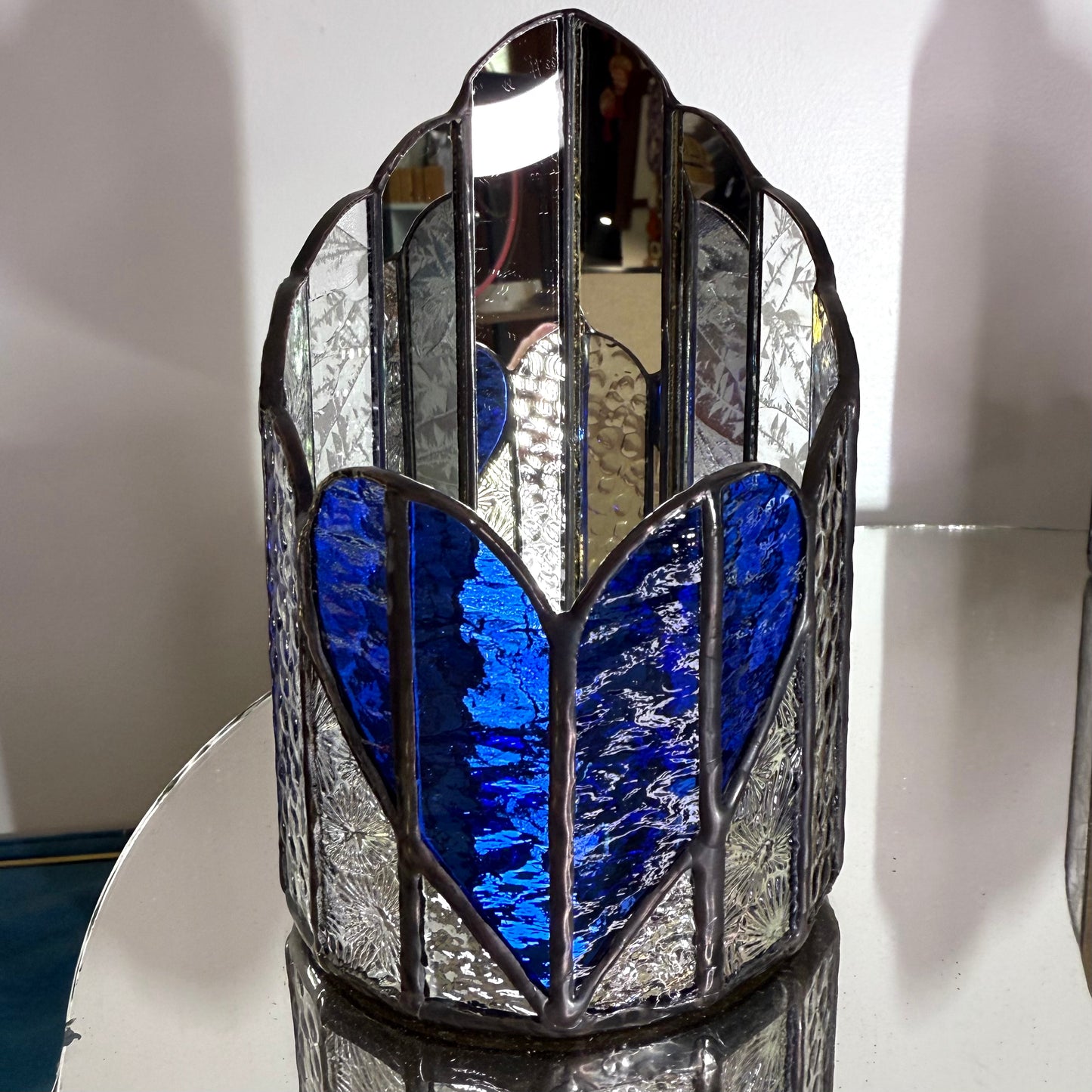 Stainedglass Candle Holder