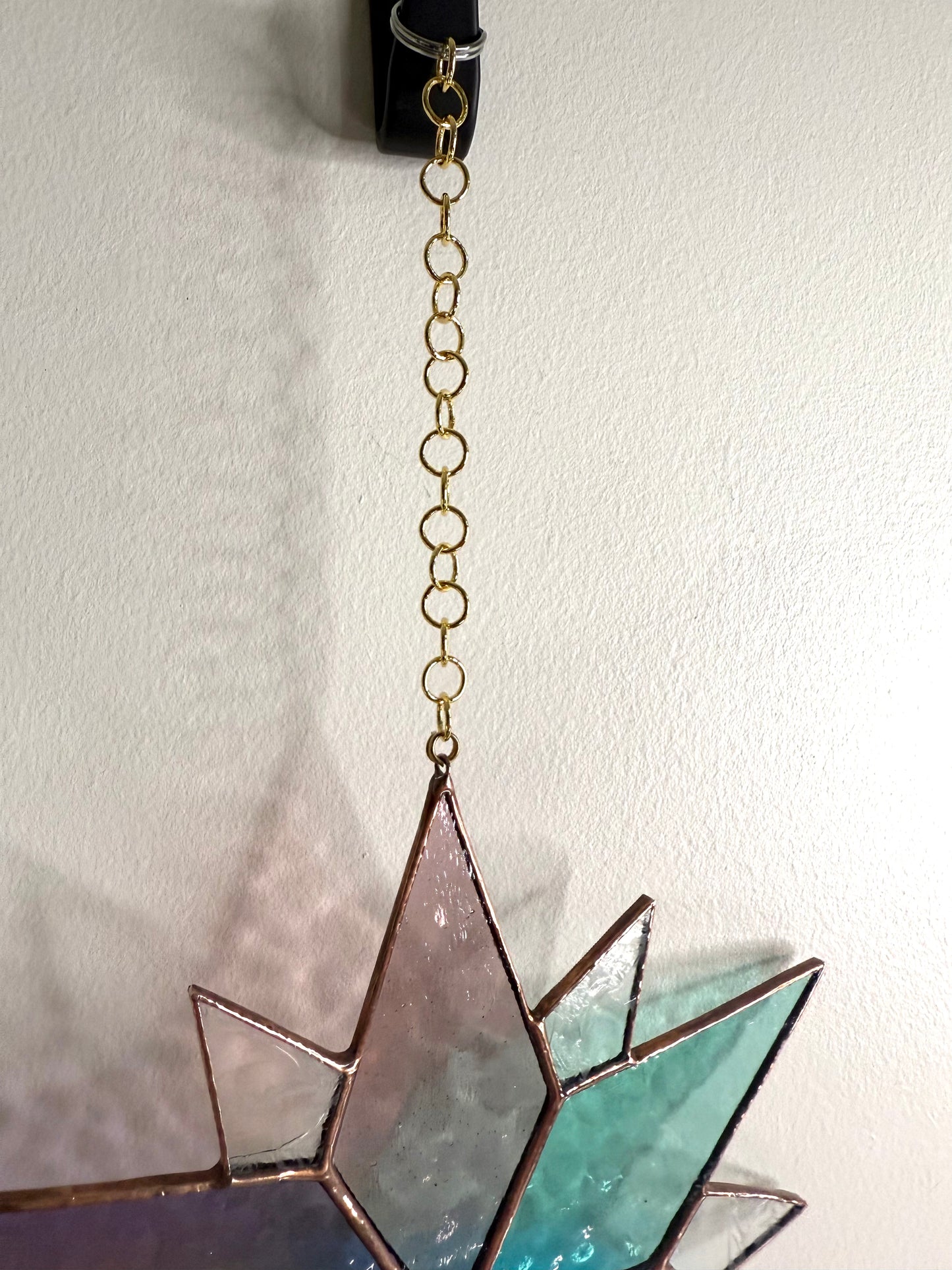 Handcrafted Stainedglass Star Suncatcher - Window Ornament & Home Decor