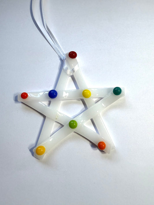 White Christmas Stars