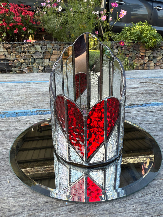 Stainedglass Candle Holder