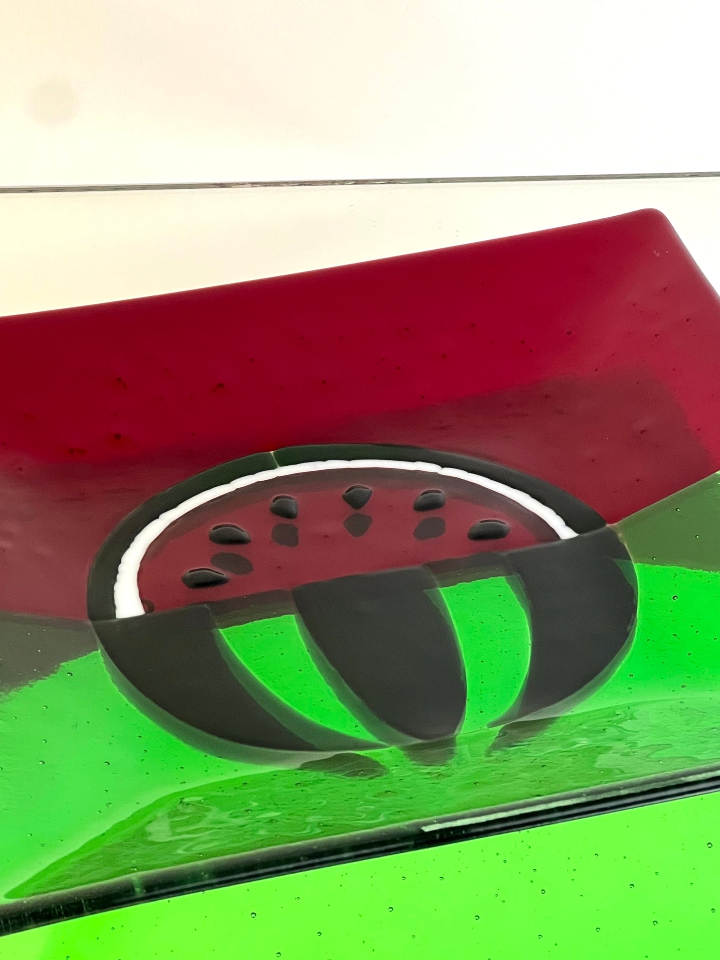 Watermelon Glass platter