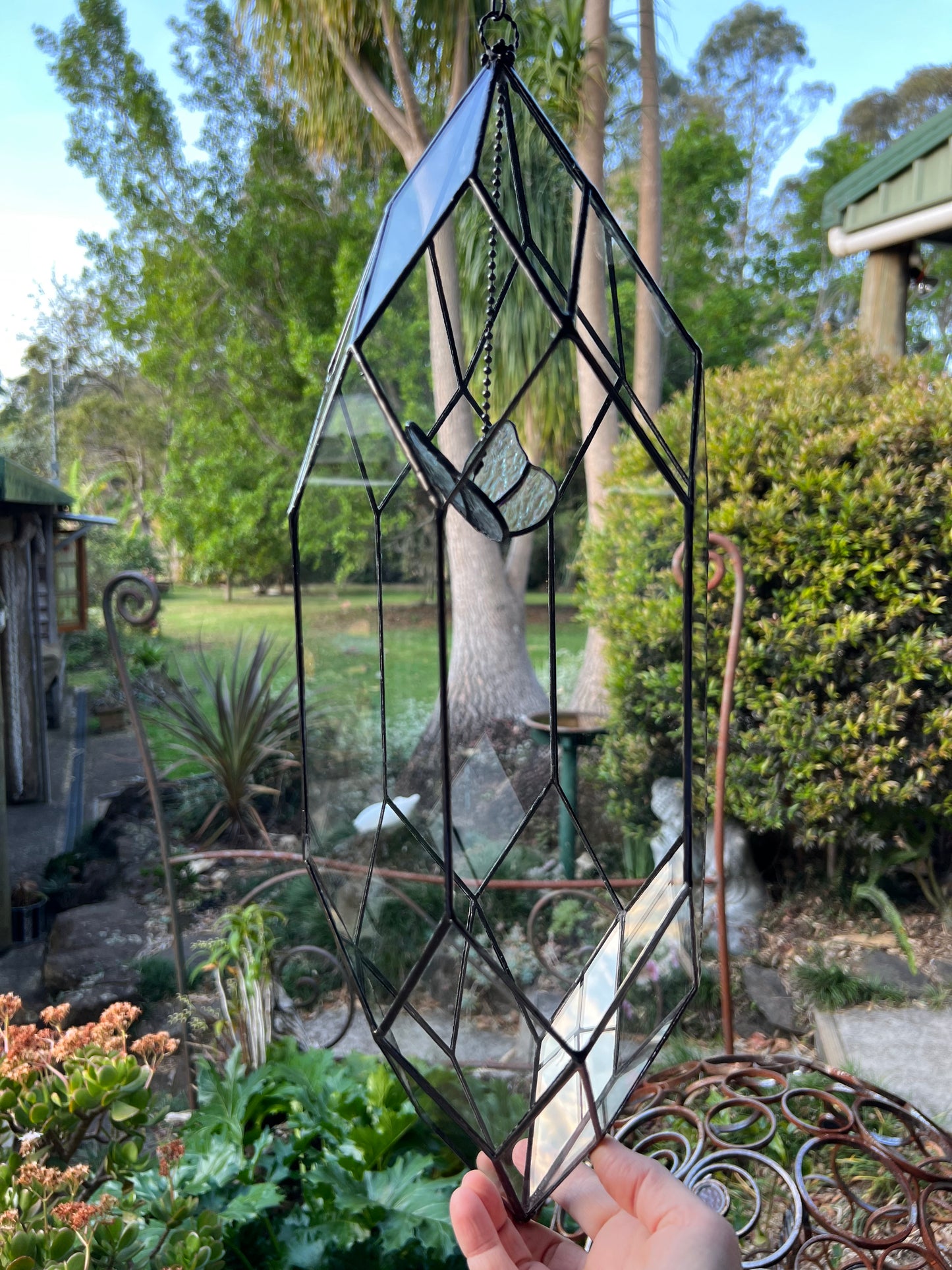 Leadlight Glass Terrarium