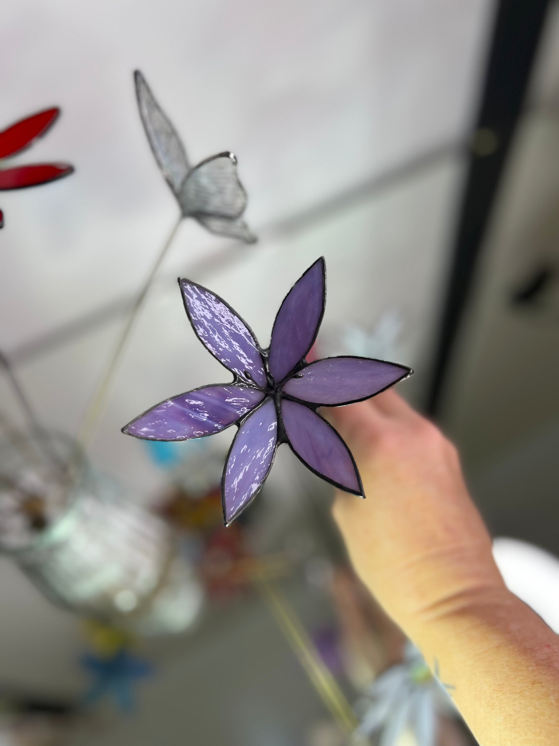 Glass Lily Flower