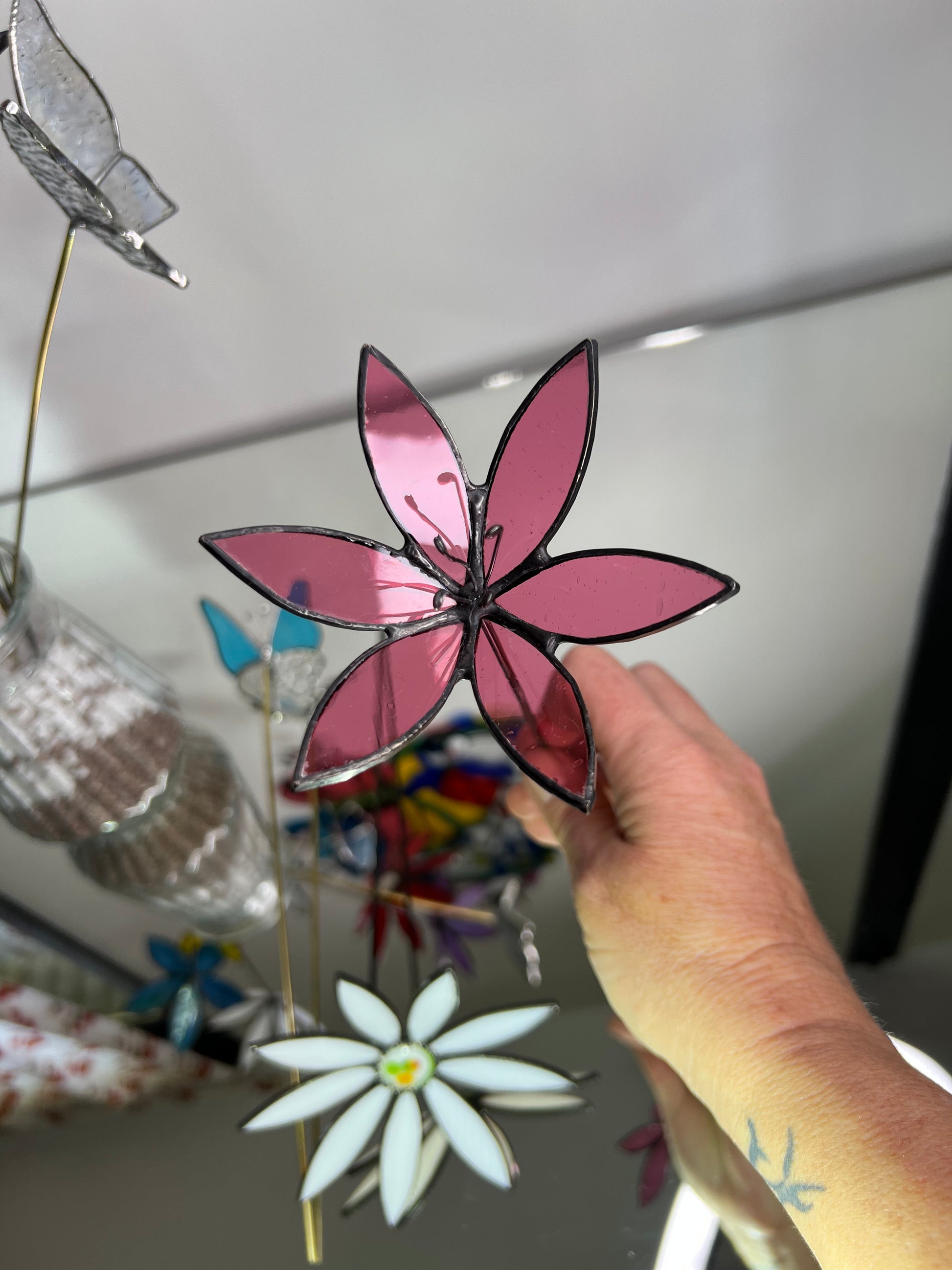 Glass Lily Flower