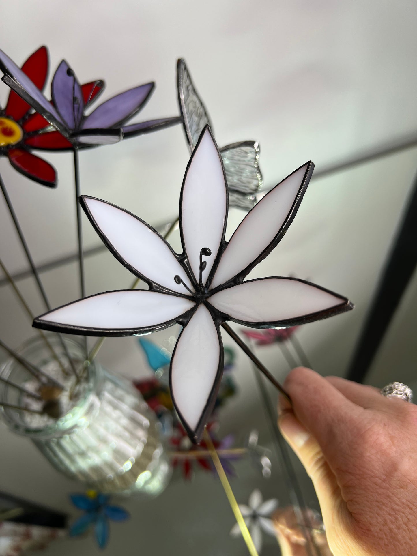 Glass Lily Flower