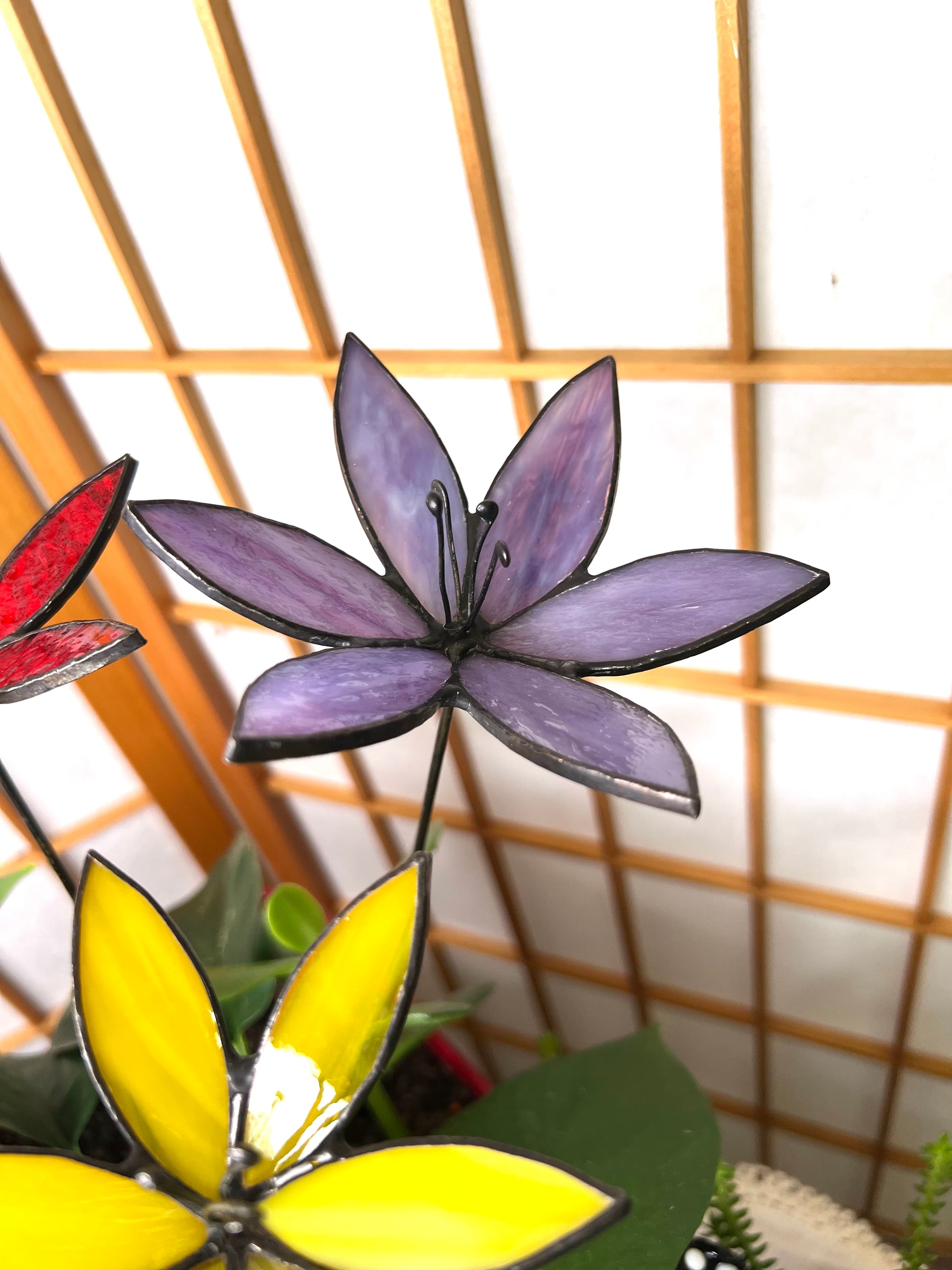 Glass Lily Flower