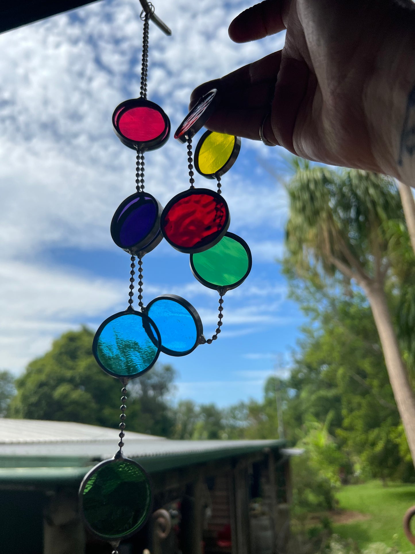 Rainbow Glass Suncatcher