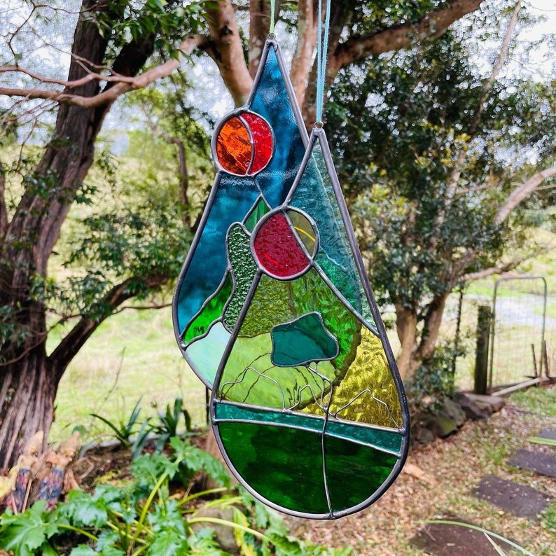 One Tree Hill Leadlight Suncatcher